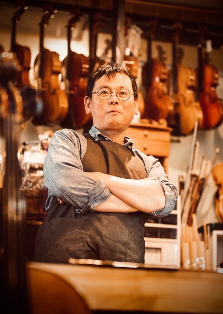 ヴァイオリン制作　岩崎清夫